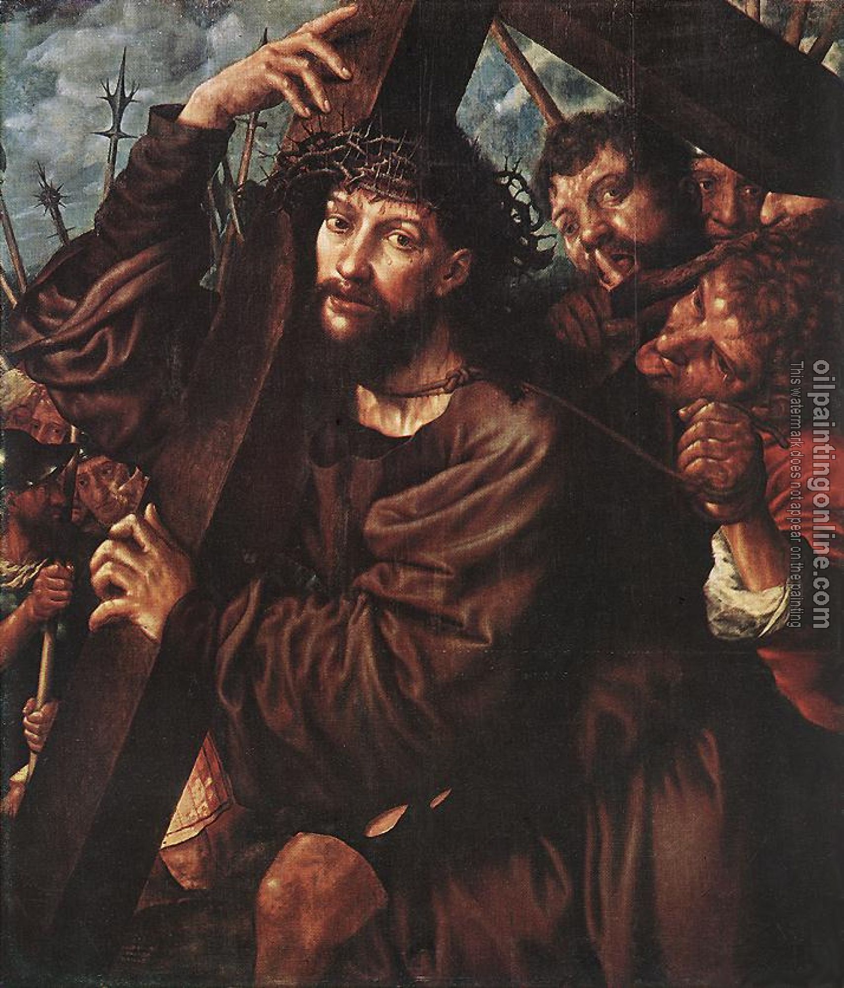 Hemessen, Jan Sanders van - Christ Carrying the Cross